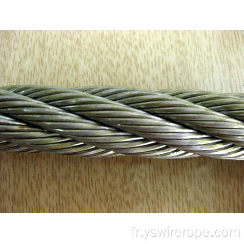 316 ROPE DE VIEUX en acier inoxydable 1x19 16,0 mm